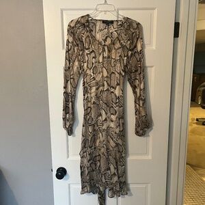 Snakeskin Dress